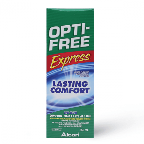 محلول أوبتي فري إكسبرس للعدسات اللاصقة