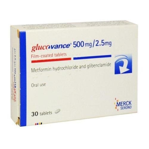 GLUCOVANCE 500/2.5 TAB