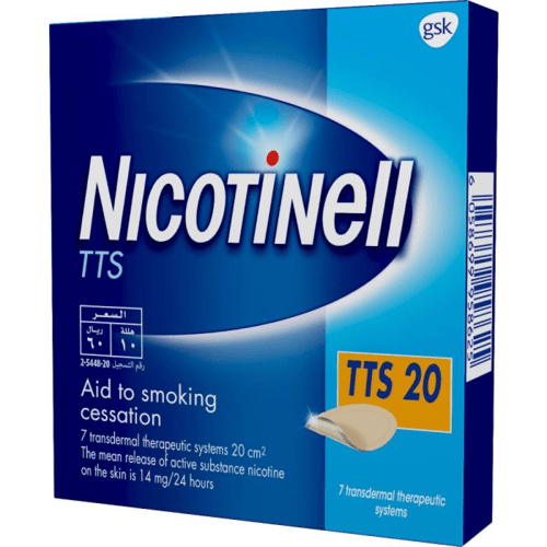 نيكوتينيل، TTS20، مساعد للإقلاع عن التدخين - 7 قطع