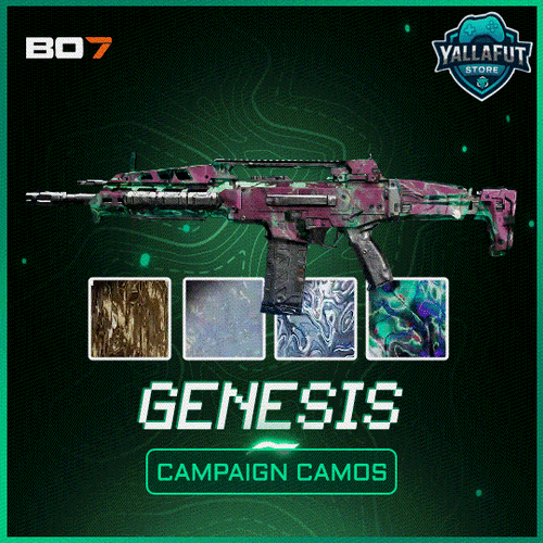 فتح لون جينيسس بلاك اوبس (7) - (BO7 Campaign Genes...