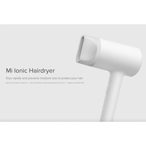 مجفف شعر شاومي بتقنية الايونات بقوة 1600 واط H300...