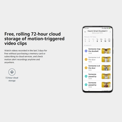 شاومي جرس باب الترا كلير بدقة 2K