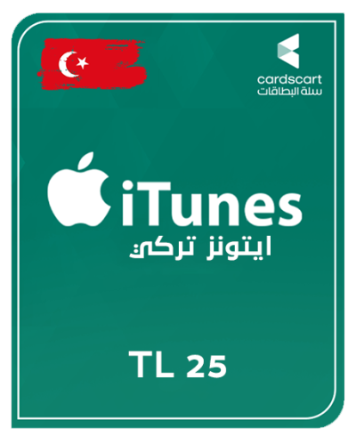 ايتونز تركي TL 25
