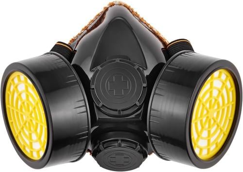 قناع الغبار ، قناع نصف وجه مضاد للغبار، مع جهاز تن...