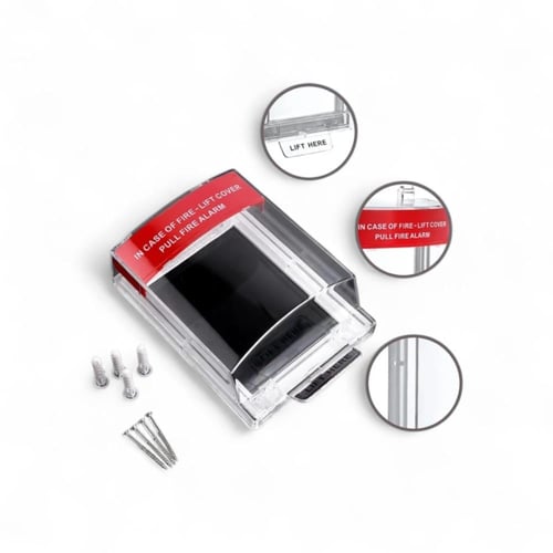 غطاء حماية نقطة نداء يدوية لإنذار الحريق – بولي كر...
