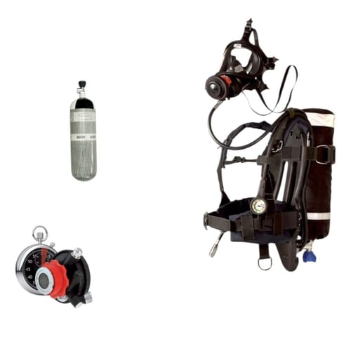 جهاز تنفس ذاتي SCBA من Spasciani بمدة 50 دقيقة، أس...