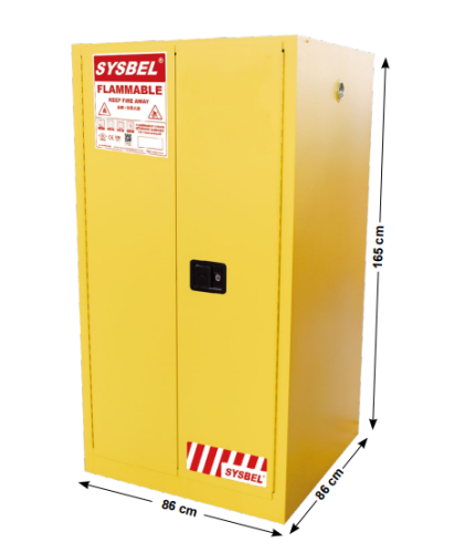 خزانة تخزين آمنة للسوائل والمواد الكيميائية القابل...