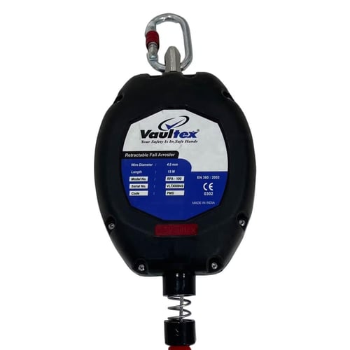 مانع السقوط القابل للسحب من Vaultex - حبل سلكي بطو...