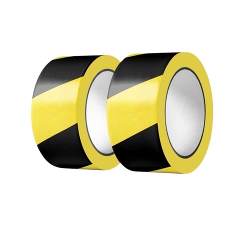 شريط تحذير من المخاطر، 3 بوصة و 2 بوصة × 100 ياردة...