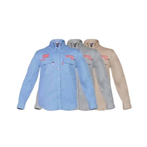 قميص حماية ضد اللهب والقوس الكهربائي FR -ARC من Sa...