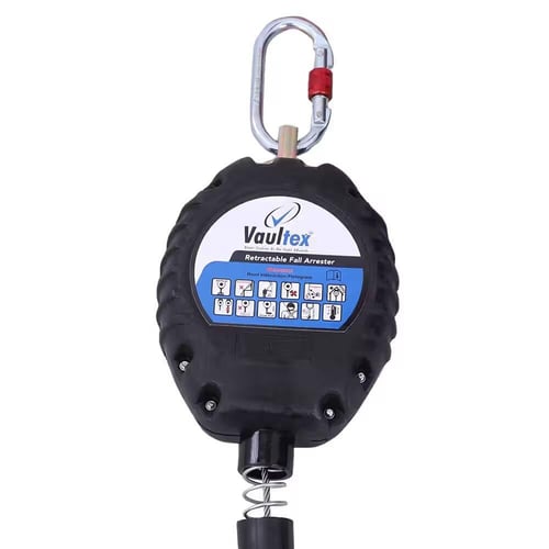 مانع السقوط القابل للسحب من Vaultex - حبل سلكي بطو...