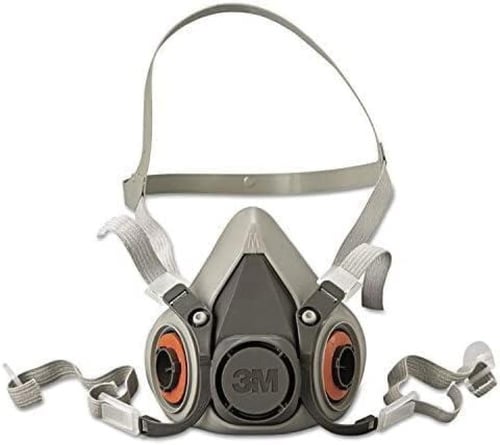 قناع تنفس نصف وجهي قابل لإعادة الاستخدام من 3M™ 63...