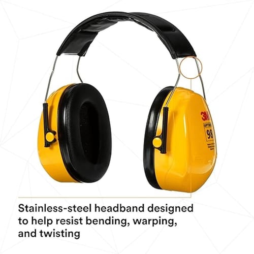 سماعات / سدادات الأذن 3M™ PELTOR™ Optime™ 98 H9A،...