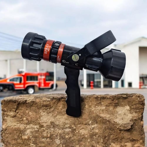 مُعتمد من UL - قاذف | فوهة خرطوم إطفاء حريق 2.5 بو...