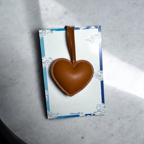 تعليقة قلب بحفر اسم