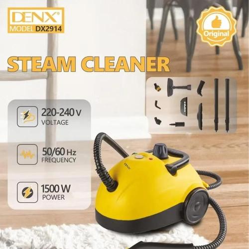 جهاز تنظيف بالبخار دينيكس بقوة 1500W وسعة 1.2L مود...