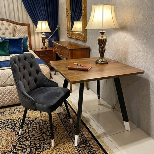 طاولة ضيافة للقهوة فاخرة مربعة 80CM*80CM*75CM سطح...