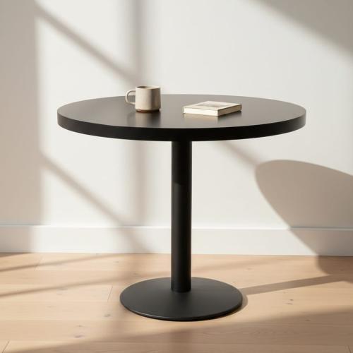 طاولة ضيافة دائره لونها كوفي 80-BA-Y80COFFEE