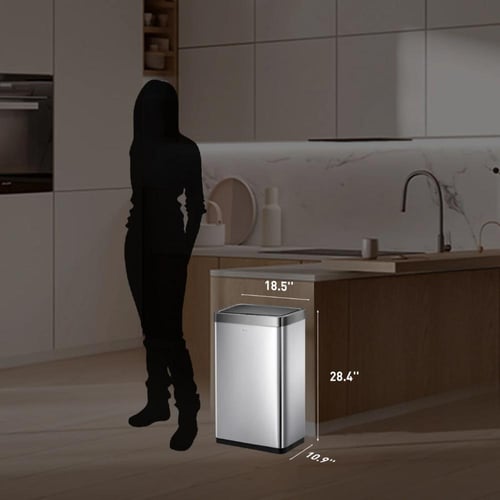 سلة المهملات EKO الأوتوماتيكية بدون لمس لتر80 EKO9...