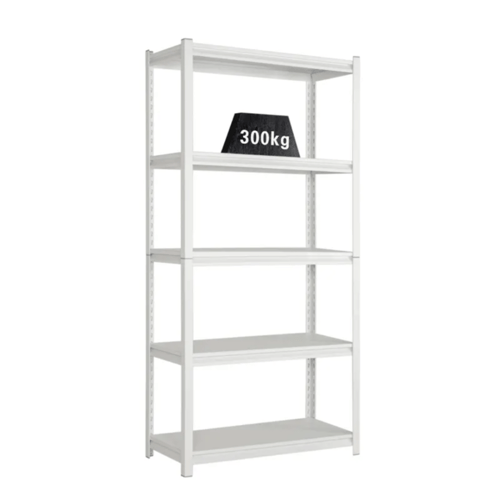رفوف تخزين خشبية مع هيكل معدني لتحمل الاوزان 5ادوا...
