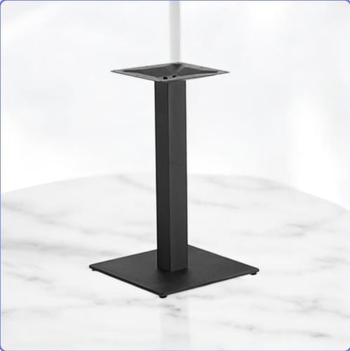 قاعدة طاولة طعام حديد مربع اسود مع عامود مربع GWD1...