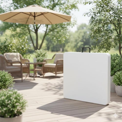 طاولة فايبر قابلة للطي مقاس 1.8 متر QC-9798