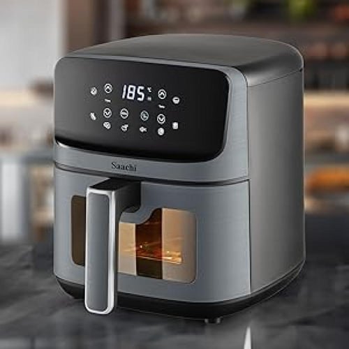 مقلاة Saachi الهوائية هي طراز NL-AF-4794-GY،