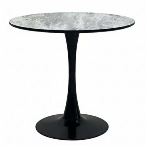 طاولة خشب بحديد دائري موردن 80-BA-Y181