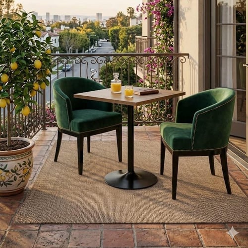 طاولة ضيافة للقهوة فاخرة مربعة 60CM*60CM*75CM سطح...