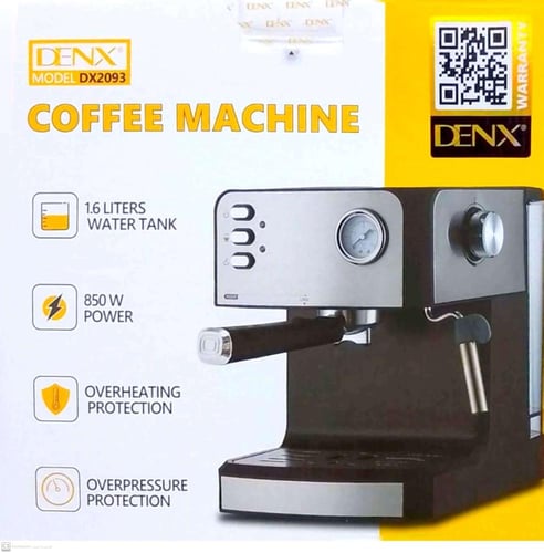 مكينة دينيكس الكهربائية بقوة 850وات لتحضير القهوة...