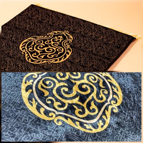 سجادة الصلاة الترا سندس المريحه والمبطنة بطبقتين ش...