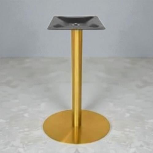 قاعدة طاولة طعام استانليس استيل ذهبي دائري GWD1265...