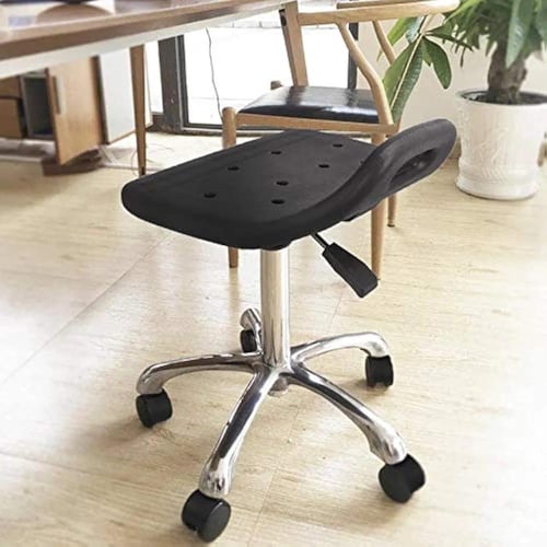 كرسي كاشير هيدروليك بمقعد بلاستيك بدون ظهر CH26AL