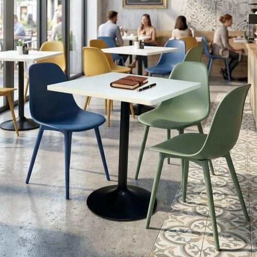 طاولة ضيافة للقهوة فاخرة مربعة 60CM*60CM*75CM سطح...