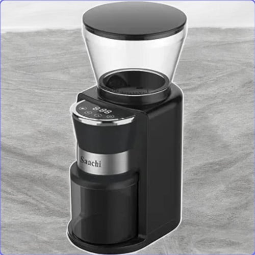 مطحنة قهوة ساتشي 34 إعداد طحن لنكهة مثالية كل مرة...