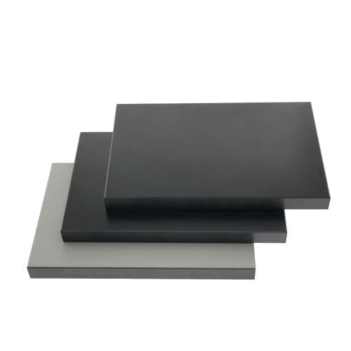 سطح طاولة HPL مربع مقاس 80CM*80CM*12MM لون اسود HP...