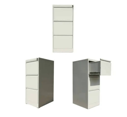 دولاب ادراج امانات وملفات حديد 3خانة بيج FC-D3A