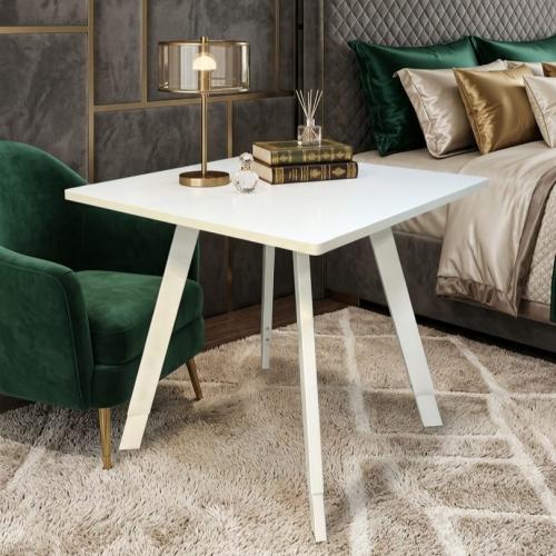 طاولة ضيافة للقهوة فاخرة مربعة 80CM*80CM*75CM سطح...