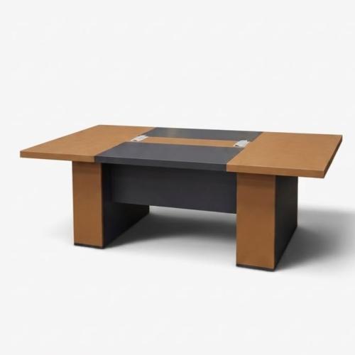 طاولة اجتماعات مقاس 2,20Mx100CMx75CM لون جملي FF-R...