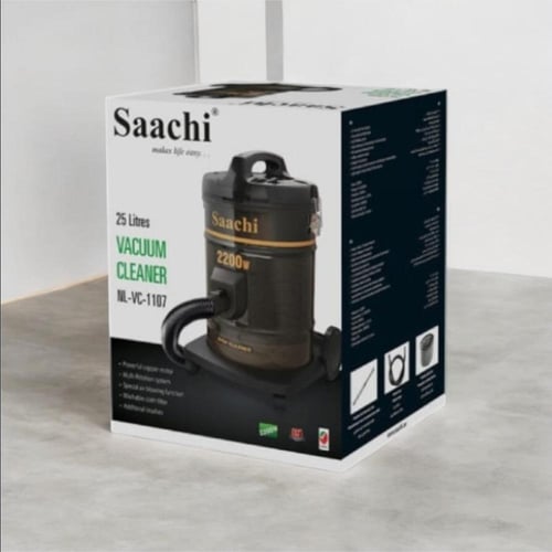 مكنسة ساتشي برميل بقوة 2200 واط وبسعة 25لتر NL-VC-...