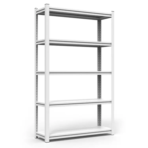 رفوف تخزين خشبية مع هيكل معدني لتحمل الاوزان 5ادوا...