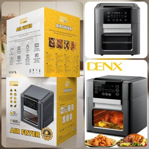 قلاية دينيكس الهوائية الالكترونية 12لتر بقوة 1600و...