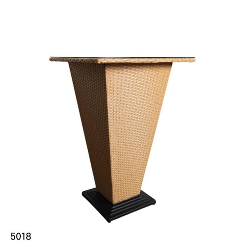 طقم طاولة طعام بار خارجي سطح قزاز مربع مع 2 كراسي...