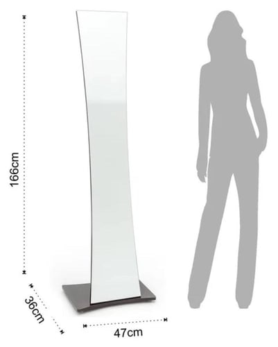 مرآة أرضية أوديسا مع علاقة معطف GWD1081