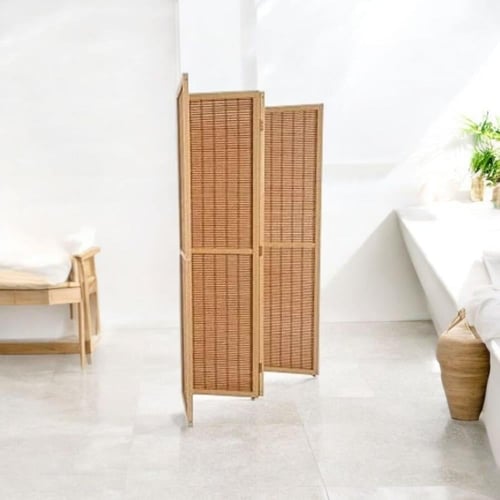 بارتشن بني خشبي LD252