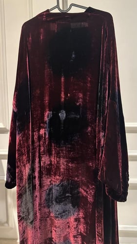 Burgundy & Black Velvet