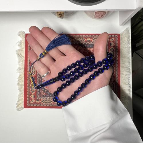 بكلايت حياكة يدوية - ازرق