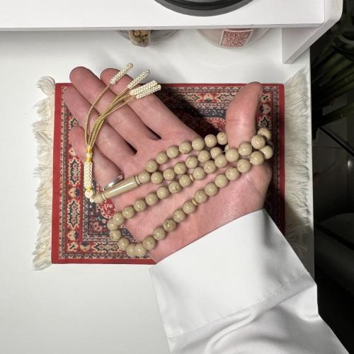 بكلايت حياكة يدوية - بيج