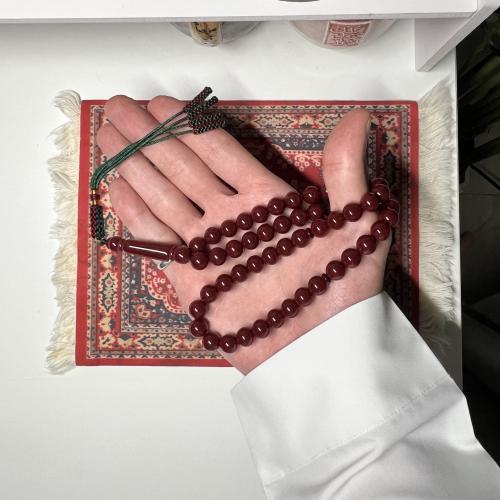 بكلايت حياكة يدوية - عنابي