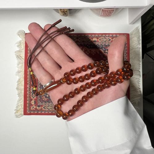 بكلايت حياكة يدوية - عنبري